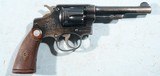 PRE WAR SMITH & WESSON .32 HAND EJECTOR THIRD MODEL .32S&W LONG D.A. REVOLVER. - 1 of 7