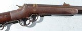 RARE CIVIL WAR F. WESSON’S PATENT OR WESSON .44 HENRY CAL. BREECH LOADING CAVALRY CARBINE W/B. KITTREDGE & CO. MARKING CIRCA 1863. - 2 of 10