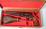 ORIGINAL COLT MODEL 1851 NAVY REVOLVER CIRCA 1866 IN REPRODUCTION CASE. - 1 of 9