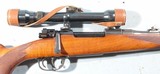 RARE MAUSER OBERNDORF 8X60 CAL.MODEL S SPORTER CA. 1930’S W/ GELLER GIESSEN SCOPE IN CLAW MOUNTS. - 2 of 10