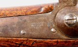EXCELLENT & RARE CIVIL WAR SHARPS MODEL 1853 CAVALRY CARBINE CA. 1857. - 3 of 11
