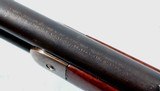 RARE WINCHESTER MODEL 1886 EXTRA LIGHTWEIGHT .45-70 CAL. RIFLE CIRCA 1907(SHIPPED 1909) WITH SPECIAL ORDER FEATURES AND FACTORY LETTER. - 8 of 10