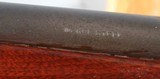RARE WINCHESTER MODEL 1886 EXTRA LIGHTWEIGHT .45-70 CAL. RIFLE CIRCA 1907(SHIPPED 1909) WITH SPECIAL ORDER FEATURES AND FACTORY LETTER. - 7 of 10
