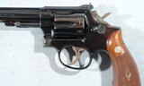 1960 (2ND YEAR) SMITH & WESSON MODEL 48 .22 M.R.F. OR .22 WIN MAG 8 3/4" BLUE REVOLVER. - 3 of 10
