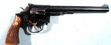 1960 (2ND YEAR) SMITH & WESSON MODEL 48 .22 M.R.F. OR .22 WIN MAG 8 3/4" BLUE REVOLVER. - 2 of 10