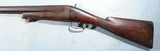 LIEGE BREECH LOADING HAMMER UNDER LEVER 8 BORE SINGLE BARREL MARKET FOWLER MARKED CHESAPEAKE GUN CLUB CIRCA 1880’S. - 4 of 7
