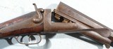 LIEGE BREECH LOADING HAMMER UNDER LEVER 8 BORE SINGLE BARREL MARKET FOWLER MARKED CHESAPEAKE GUN CLUB CIRCA 1880’S. - 6 of 7