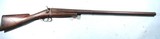 LIEGE BREECH LOADING HAMMER UNDER LEVER 8 BORE SINGLE BARREL MARKET FOWLER MARKED CHESAPEAKE GUN CLUB CIRCA 1880’S. - 1 of 7