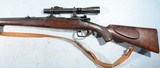 PRE WW2 HELBIG OF PADERBORN/SUHL MAUSER 98 TYPE A SPORTER 9.3X62 MAUSER RIFLE WITH SCOPE, CIRCA 1924. - 4 of 11