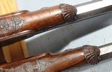 SUPERB CASED GOLD INLAID FRENCH CHARLES X PERCUSSION OFFICERS/DUELLING OR DUELING PISTOLS SIGNED LE PAGE A PARIS ARQUEBER DU ROI CIRCA 1827-30. - 14 of 16