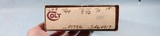 1980's NEW IN BOX COLT MODEL 1873 SAA PEACEMAKER SINGLE ACTION ARMY 5 1/2" NICKEL .44 SPECIAL REVOLVER. - 8 of 8