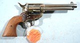 1980's NEW IN BOX COLT MODEL 1873 SAA PEACEMAKER SINGLE ACTION ARMY 5 1/2" NICKEL .44 SPECIAL REVOLVER. - 3 of 8