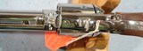 1980's NEW IN BOX COLT MODEL 1873 SAA PEACEMAKER SINGLE ACTION ARMY 5 1/2" NICKEL .44 SPECIAL REVOLVER. - 5 of 8