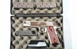 KIMBER CLASSIC STAINLESS GOLD MATCH .45ACP PISTOL IN ORG. BOX. - 2 of 4
