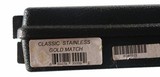 KIMBER CLASSIC STAINLESS GOLD MATCH .45ACP PISTOL IN ORG. BOX. - 4 of 4