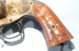 MERWIN & HULBERT FIRST MODEL OPEN TOP .44 CAL. ARMY REVOLVER CIRCA 1877-78. - 4 of 8