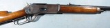 WINCHESTER MODEL 1876 LEVER ACTION .45-75 CAL. 28” OCTAGON BARREL RIFLE CIRCA 1884. - 2 of 10
