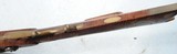 EXCEPTIONAL HENRY LEMAN, LANCASTER, PENNSYLVANIA PERCUSSION HALF STOCK RIFLE CA. 1850. - 9 of 10