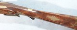 EXCEPTIONAL HENRY LEMAN, LANCASTER, PENNSYLVANIA PERCUSSION HALF STOCK RIFLE CA. 1850. - 10 of 10