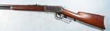RARE WINCHESTER MODEL 1894 LEVER ACTION 30” OCTAGON .38-55 W.C.F. CAL. RIFLE CIRCA 1904. - 7 of 11