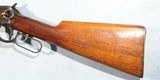 WINCHESTER MODEL 1894 LEVER ACTION.32-40 W.C.F. CAL. SADDLE RING CARBINE CA. 1908. - 7 of 8