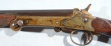 BELGIAN SINGLE SHOT SMOOTHBORE 9MM FLOBERT RIMFIRE SHOTSHELL FOLDING STOCK BREECHLOADING POACHERS SHOTGUN, CIRCA 1890. - 4 of 7