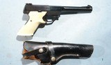 HIGH STANDARD FIELD KING 22LR 6 ¾” SEMI-AUTO TARGET PISTOL CA. 1957-9. - 1 of 8