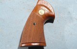 UNUSED LIKE NEW FACTORY COLT PYTHON .357 MAGNUM REVOLVER WOOD GRIPS. - 2 of 4