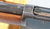 PRE-WAR WINCHESTER MODEL 94 LEVER ACTION .38-55 W.C.F. RIFLE CA. 1923. - 7 of 9