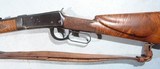 FIRST YEAR WINCHESTER MODEL 55 LEVER ACTION TAKE-DOWN .30 W.C.F. CAL. CUSTOM DELUXE RIFLE CIRCA 1924. - 4 of 11