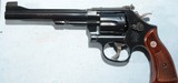 NEW IN BOX SMITH & WESSON MODEL 14 OR 14-8 .38 SPECIAL 6" BLUE D.A. REVOLVER. - 4 of 6