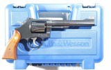 NEW IN BOX SMITH & WESSON MODEL 14 OR 14-8 .38 SPECIAL 6" BLUE D.A. REVOLVER. - 2 of 6