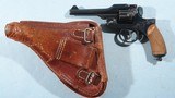 SUPERIOR RUSSO-JAPANESE WW1 and WW2 JAPANESE TYPE 26 REVOLVER WITH HOLSTER. - 2 of 7