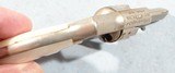 KOLB BABY HAMMERLESS MODEL 1910 .22 RIMFIRE NICKEL PLATED (ORIGINAL) POCKET REVOLER WITH MOTHER OF PEARL GRIPS. - 5 of 5