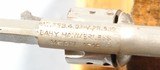KOLB BABY HAMMERLESS MODEL 1910 .22 RIMFIRE NICKEL PLATED (ORIGINAL) POCKET REVOLER WITH MOTHER OF PEARL GRIPS. - 3 of 5