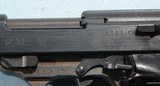 EXCELLENT WW2 WALTHER BYF/44 P-38 OR P38 SEMI-AUTOMATIC 9MM PISTOL. - 5 of 8