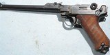 WW1 DWM 1916 DATE 9MM ARTILLERY LUGER POST WAR REWORK 1920 DATE . - 2 of 11