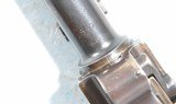 WW1 DWM 1916 DATE 9MM ARTILLERY LUGER POST WAR REWORK 1920 DATE . - 7 of 11