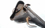 WW1 ORIGINAL IMPERIAL GERMAN ARMY ARTILLERY LUGER HOLSTER W/ CLEANING ROD AND COMBINATION TOOL CIRCA 1917. - 2 of 4