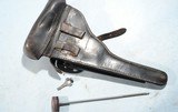 WW1 ORIGINAL IMPERIAL GERMAN ARMY ARTILLERY LUGER HOLSTER W/ CLEANING ROD AND COMBINATION TOOL CIRCA 1917. - 3 of 4