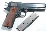 WW1 COLT U.S. PROPERTY MODEL 1911 SEMI-AUTO .45 ACP PISTOL CA. 1917. - 1 of 6