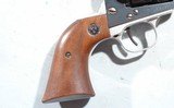 EARLY RUGER BLACKHAWK THREE SCREW .357 MAG. CAL. 4 ¾” REVOLVER CA. 1972. - 6 of 7