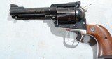 EARLY RUGER BLACKHAWK THREE SCREW .357 MAG. CAL. 4 ¾” REVOLVER CA. 1972. - 2 of 7