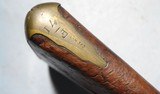 NAPOLEONIC WARS ERA GEORGE III TOWER FLINTLOCK INDIA PATTERN BROWN BESS MUSKET W/ IRISH DRAGOON REGT. MARKING CIRCA 1805-10. - 9 of 13