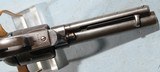 EARLY COLT BLACK POWDER SINGLE ACTION .45 LC REVOLVER CA. 1884 W/ COLT FACTORY LETTER. - 5 of 7