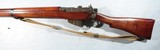 WW2 SAVAGE U.S. PROPERTY SHORT MAGAZINE LEE-ENFIELD SMLENO. 4 MK. 1* RIFLE DATED 1943. - 6 of 9