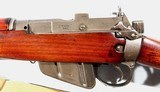 WW2 SAVAGE U.S. PROPERTY SHORT MAGAZINE LEE-ENFIELD SMLENO. 4 MK. 1* RIFLE DATED 1943. - 3 of 9
