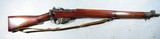 WW2 SAVAGE U.S. PROPERTY SHORT MAGAZINE LEE-ENFIELD SMLENO. 4 MK. 1* RIFLE DATED 1943. - 1 of 9