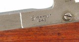 WW2 SAVAGE U.S. PROPERTY SHORT MAGAZINE LEE-ENFIELD SMLENO. 4 MK. 1* RIFLE DATED 1943. - 4 of 9
