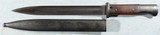 BRILLIANT RARE SAUER PRE WW2 S/147K MAUSER BAYONET FOR K98K OR KAR 98 RIFLE WITH MATCHING SCABBARD, CIRCA 1934. - 3 of 9